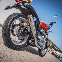 GPR exhaust compatible with  Royal Enfield Interceptor 650 2021-2024, Ultracone, Dual slip-on exhaust legal for UK and non-EU countries including removable db killers and link pipes 