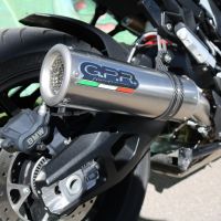 GPR exhaust compatible with  Bmw S 1000 XR -M  2020-2024, M3 Inox , Homologated legal slip-on exhaust including removable db killer and link pipe 