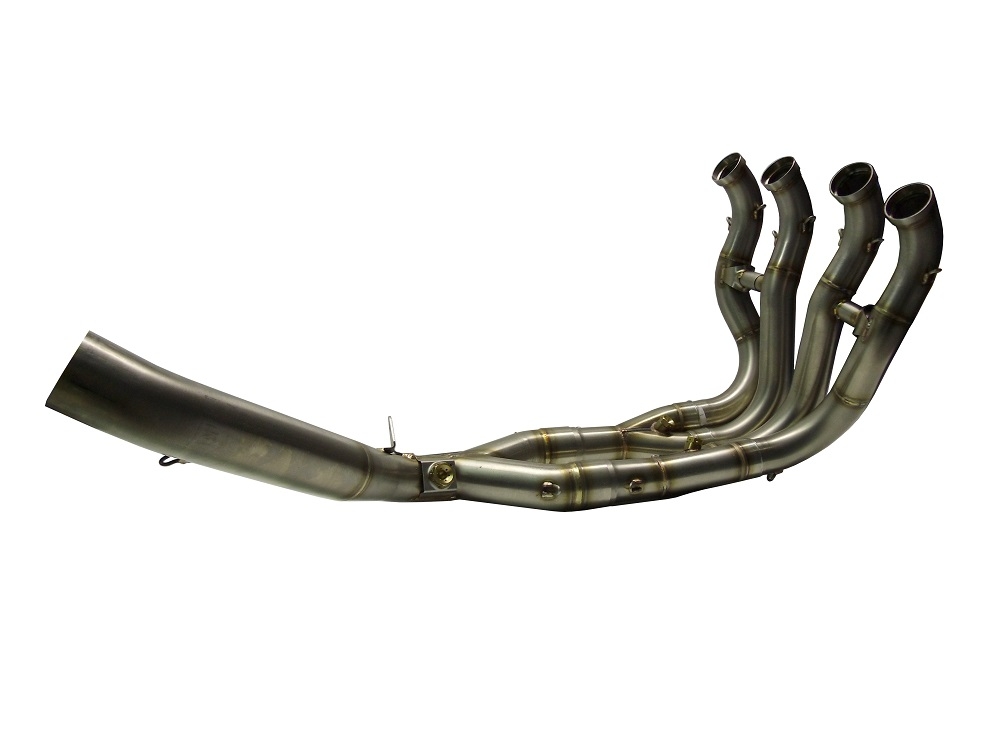 GPR exhaust compatible with  Bmw S 1000 Rr  2009-2011, M3 Titanium Natural, Homologated legal full system exhaust, including removable db killer 