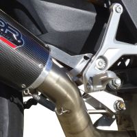 GPR exhaust compatible with  Mv Agusta Brutale 800 Dragster 2017-2020, GP Evo4 Black Titanium, Homologated legal slip-on exhaust including removable db killer, link pipe and catalyst 