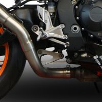 GPR exhaust compatible with  Honda Cbr 1000 Rr 2014-2016, M3 Poppy , Homologated legal slip-on exhaust including removable db killer and link pipe 