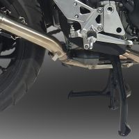 GPR exhaust compatible with  Honda Crossrunner 800 Vfr 800 X 2015-2016, Satinox , Homologated legal slip-on exhaust including removable db killer and link pipe 