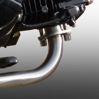 GPR exhaust compatible with  Honda Msx - Grom 125  2013-2017, Satinox , Homologated legal full system exhaust, including removable db killer and catalyst 