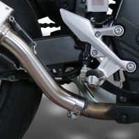 GPR exhaust compatible with  Honda CB500 HORNET 2024-2025, M3 Poppy , Homologated legal slip-on exhaust including removable db killer and link pipe 