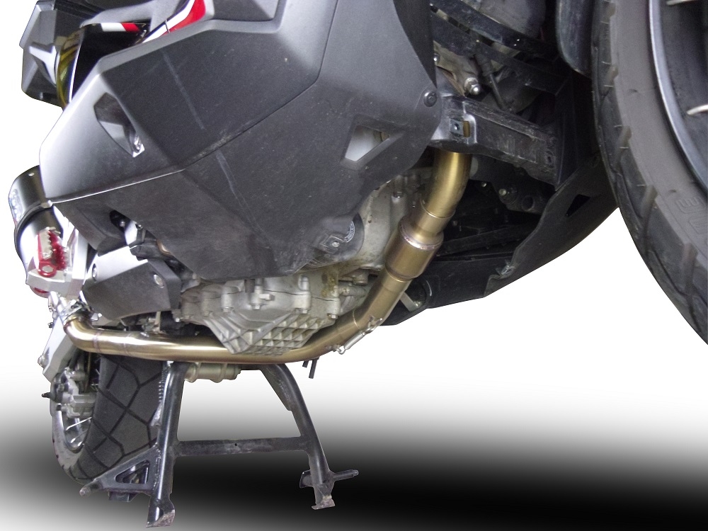 GPR exhaust compatible with  Honda X-Adv 750 2021-2024, Decatalizzatore, Decat pipe 