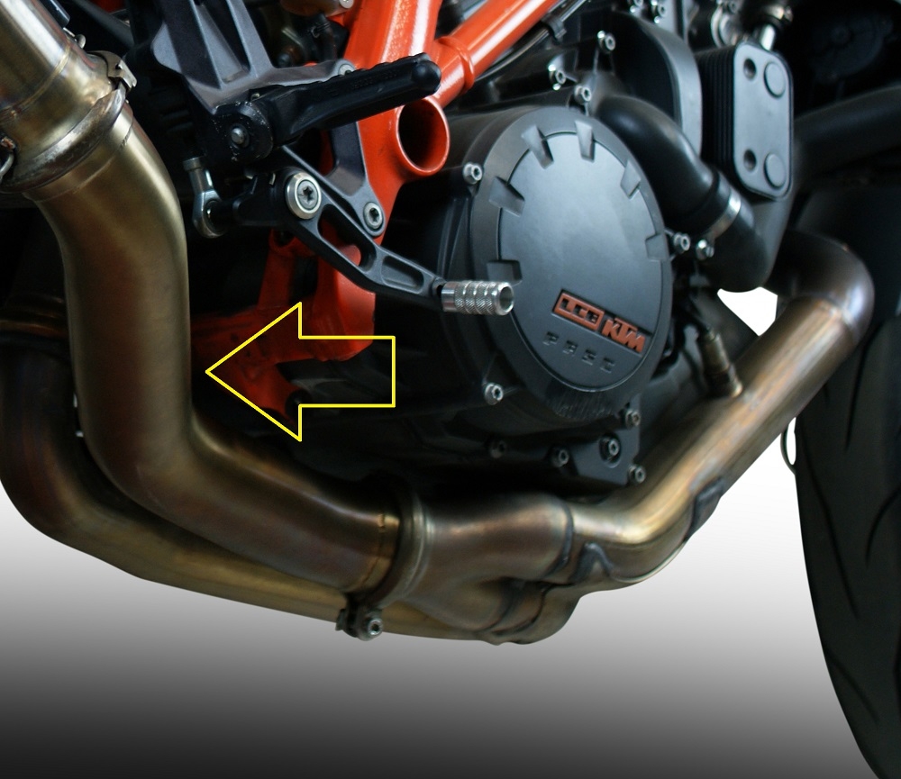 GPR exhaust compatible with  Ktm Super Duke 1290 GT 2022-2024, Decatalizzatore, Decat pipe 