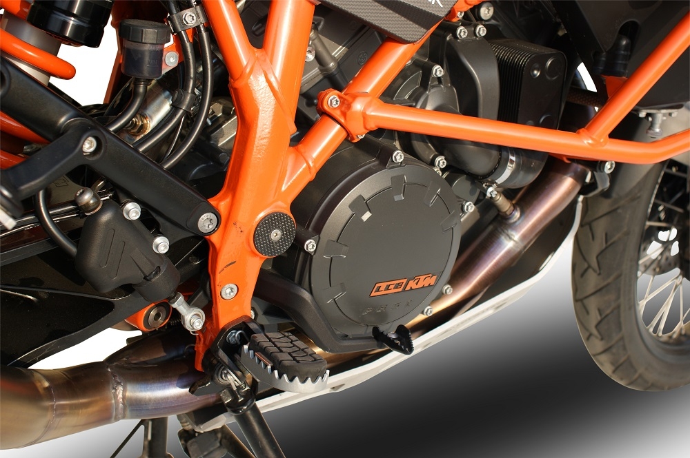 GPR exhaust compatible with  Ktm LC 8 Super Adventure 1290 - S - R - T 2017-2020, Decatalizzatore, Decat pipe 