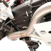 GPR exhaust compatible with  Moto Guzzi V85 TT 2019-2020, Decatalizzatore, Decat pipe 