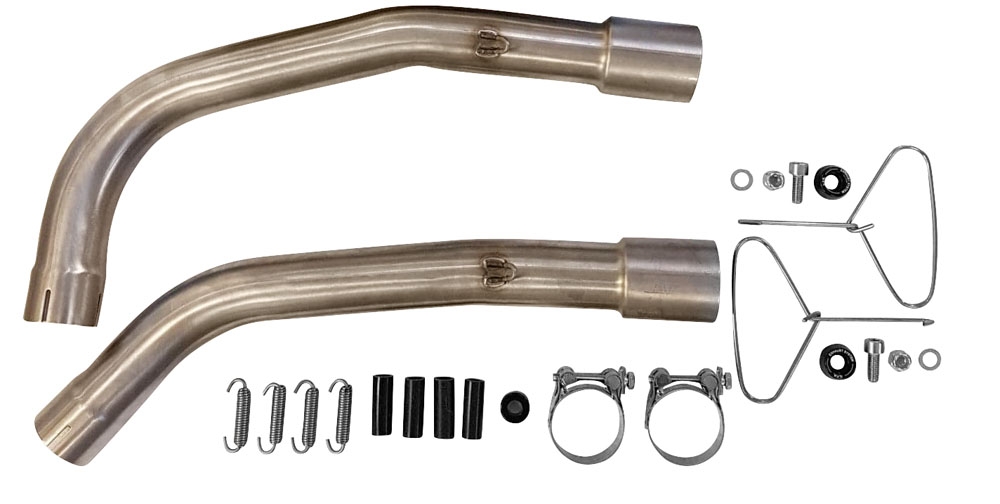 GPR exhaust compatible with  Honda Vtr 1000 Sp-1 RC51  2000-2001, Furore Poppy, Dual Homologated legal slip-on exhaust including removable db killers and link pipes 