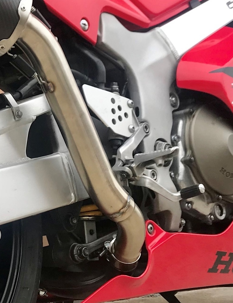 GPR exhaust compatible with  Honda Vtr 1000 Sp-1 RC51  2000-2001, M3 Poppy , Dual Homologated legal slip-on exhaust including removable db killers and link pipes 