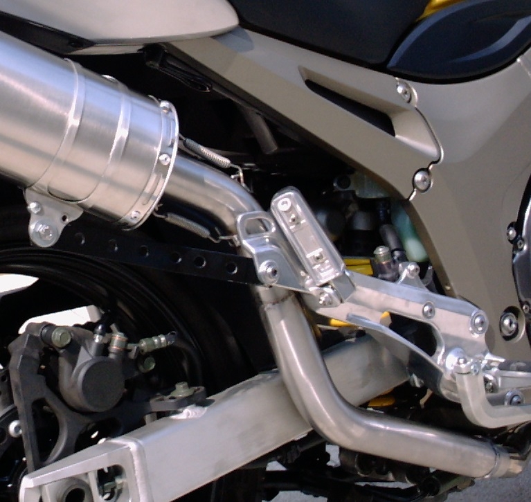 GPR exhaust compatible with  Yamaha Tdm 900 2002-2014, Furore Nero, Dual Homologated legal slip-on exhaust including removable db killers and link pipes 