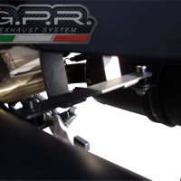 GPR exhaust compatible with  Yamaha Xt 660 Z Teneré 2008-2016, Satinox , Dual Homologated legal slip-on exhaust including removable db killers and link pipes 