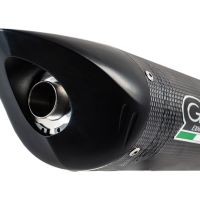 GPR exhaust compatible with  Benelli Tre K 1130 2006-2016, Tiburon Poppy, Homologated legal slip-on exhaust including removable db killer and link pipe 