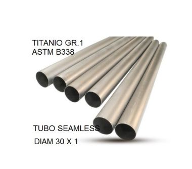 GPR exhaust compatible with  Cafè Racer Cafè Racer 1-, Tubo titanio seamless D. 30mm X 1mm L.1000mm,  