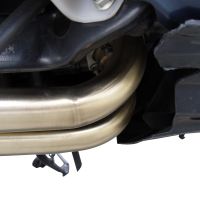 GPR exhaust compatible with  Yamaha T-Max 500 2001-2011, Gpe Ann. titanium, Homologated legal full system exhaust, including removable db killer and catalyst 