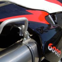 GPR exhaust compatible with  Yamaha Tt 600 R - Tt 600 E 1998-2004, Trioval, Homologated legal slip-on exhaust including removable db killer and link pipe 