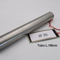 GPR exhaust compatible with  Cafè Racer Cafè Racer 1-, Tubo inox D. 35mm X 1mm L.1000mm,  