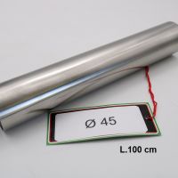 GPR exhaust compatible with  Cafè Racer Cafè Racer 1-, Tubo inox D. 45mm X 1mm L.1000mm,  