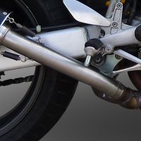 GPR exhaust compatible with  Honda Vtr 1000 F Firestorm  1997-2007, M3 Poppy , Dual Homologated legal slip-on exhaust including removable db killers and link pipes 