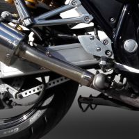 GPR exhaust compatible with  Yamaha Xjr 1300 2007-2017, Trioval, Homologated legal slip-on exhaust including removable db killer and link pipe 