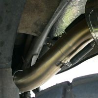 GPR exhaust compatible with  Yamaha Xtz 660 Teneré 1991-1998, Trioval, Homologated legal slip-on exhaust including removable db killer and link pipe 