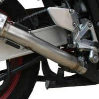 GPR exhaust compatible with  Yamaha Fzs 600 Fazer 1998-2003, Trioval, Homologated legal slip-on exhaust including removable db killer and link pipe 