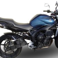 GPR exhaust compatible with  Yamaha Fz6 600-Fazer S1-S2  2004-2013, Gpe Ann. titanium, Dual Homologated legal slip-on exhaust including removable db killers and link pipes 