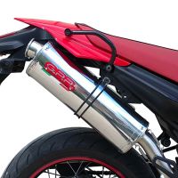 GPR exhaust compatible with  Yamaha Xt 660 X-R  2004-2014, Trioval, Homologated legal full system exhaust, including removable db killer and catalyst 