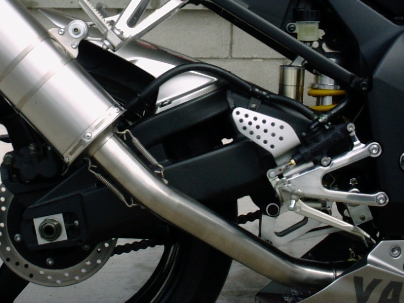 GPR exhaust compatible with  Yamaha Yzf 1000 R1  2002-2003, Trioval, Homologated legal slip-on exhaust including removable db killer and link pipe 