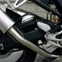 GPR exhaust compatible with  Yamaha Yzf 1000 R1  2002-2003, Trioval, Homologated legal slip-on exhaust including removable db killer and link pipe 