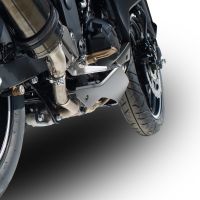 GPR exhaust compatible with  Kawasaki Z 300 2014-2017, Albus Ceramic, Homologated legal slip-on exhaust including removable db killer and link pipe 