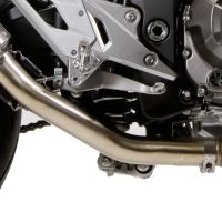 GPR exhaust compatible with  Kawasaki Z 800 2009-2016, Gpe Ann. Poppy, Homologated legal slip-on exhaust including removable db killer and link pipe 