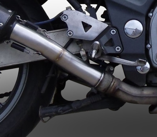 GPR exhaust compatible with  Kawasaki Zzr 600 2002-2006, Trioval, Dual Homologated legal slip-on exhaust including removable db killers and link pipes 