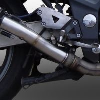 GPR exhaust compatible with  Kawasaki Zzr 600 2002-2006, Trioval, Dual Homologated legal slip-on exhaust including removable db killers and link pipes 