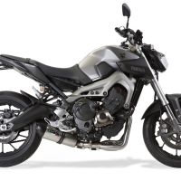 GPR exhaust compatible with  Yamaha Mt-09 2017-2020, Gpe Ann. titanium, full system exhaust legal for UK and non-EU countries including removable db killer 