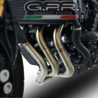 GPR exhaust compatible with  Yamaha XSR900 2016-2021, GP Evo4 Poppy, Homologated legal full system exhaust, including removable db killer and catalyst 