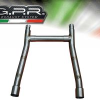 GPR exhaust compatible with  Moto Guzzi California 1100 Special-Stone-Sport-Ev-Alu 1997-2002, Decatalizzatore, Decat pipe 