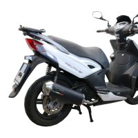 GPR exhaust compatible with  Kymco Agility 200 - I.E. R16 - Plus 2015-2017, Evo4 Road, Homologated legal full system exhaust, including removable db killer and catalyst 