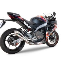 GPR exhaust compatible with  Aprilia RS 457 2024-2025, Powercone Evo, Homologated legal full system exhaust, including removable db killer and catalyst 