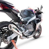 GPR exhaust compatible with  Aprilia RS 457 2024-2025, Powercone Evo, Homologated legal full system exhaust, including removable db killer and catalyst 