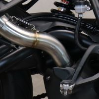 GPR exhaust compatible with  Benelli 752 S 2019-2021, M3 Poppy , Homologated legal slip-on exhaust including removable db killer and link pipe 