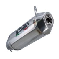 GPR exhaust compatible with  Can Am Outlander 850 2016-2023, PENTACROSS INOX, Homologated legal slip-on exhaust including removable db killer and link pipe 