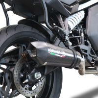 GPR exhaust compatible with  Cf Moto 650 Gt 2022-2024, Gpe Ann. Poppy, Slip-on exhaust legal for UK and non-EU markets including link pipe and removable db killer 