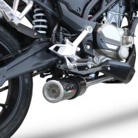 GPR exhaust compatible with  Cf Moto 300 NK 2022-2024, M3 Poppy , full system exhaust legal for UK and non-EU countries including removable db killer 