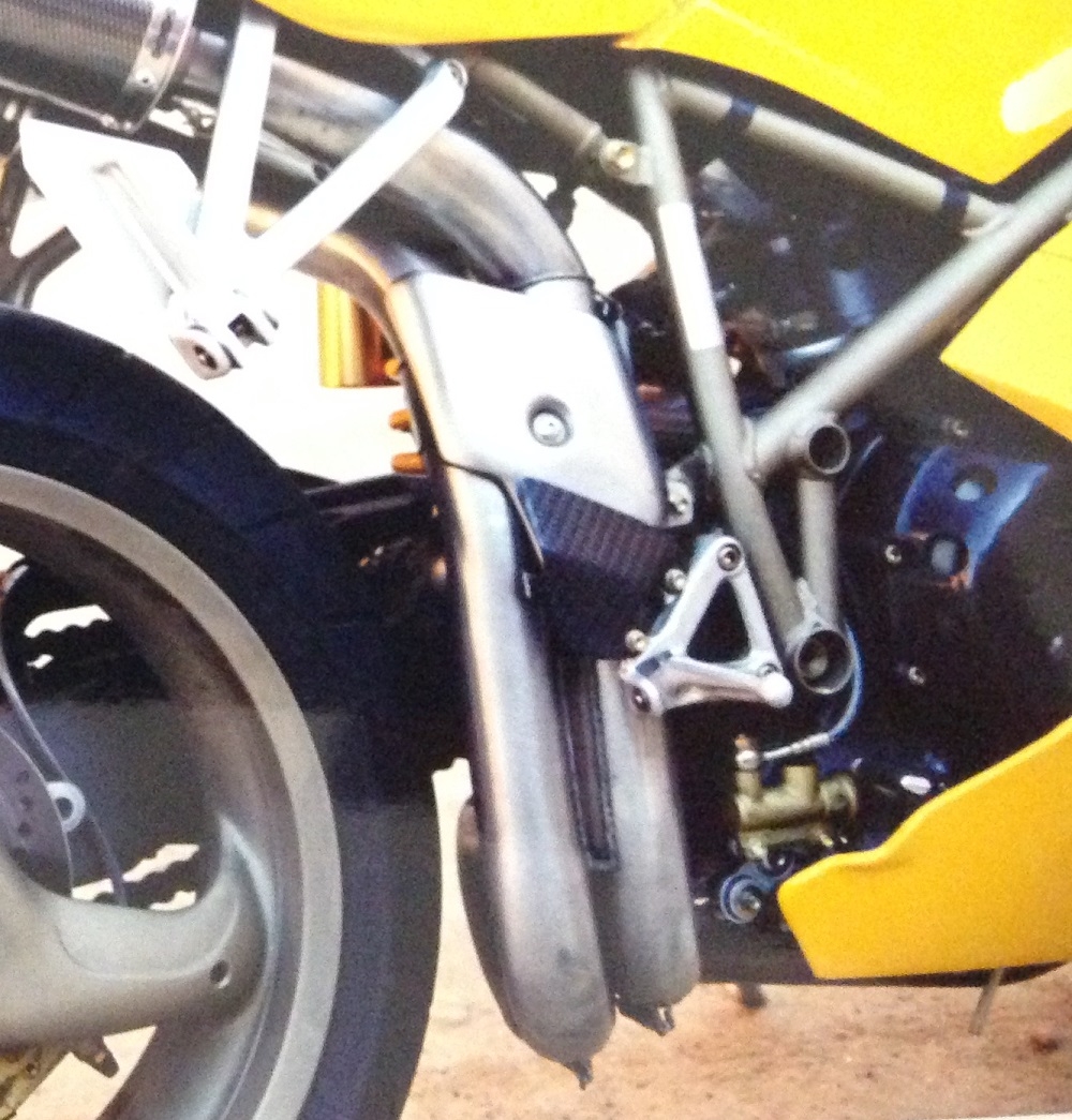 GPR exhaust compatible with  Ducati 998 -R -FE  2001-2004, M3 Inox , Mid-full system exhaust with dual homologated and legal silencers, including removable db killer 