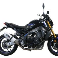 GPR exhaust compatible with  Yamaha Mt-09 2021-2023, Albus Evo4, full system exhaust legal for UK and non-EU countries including removable db killer 