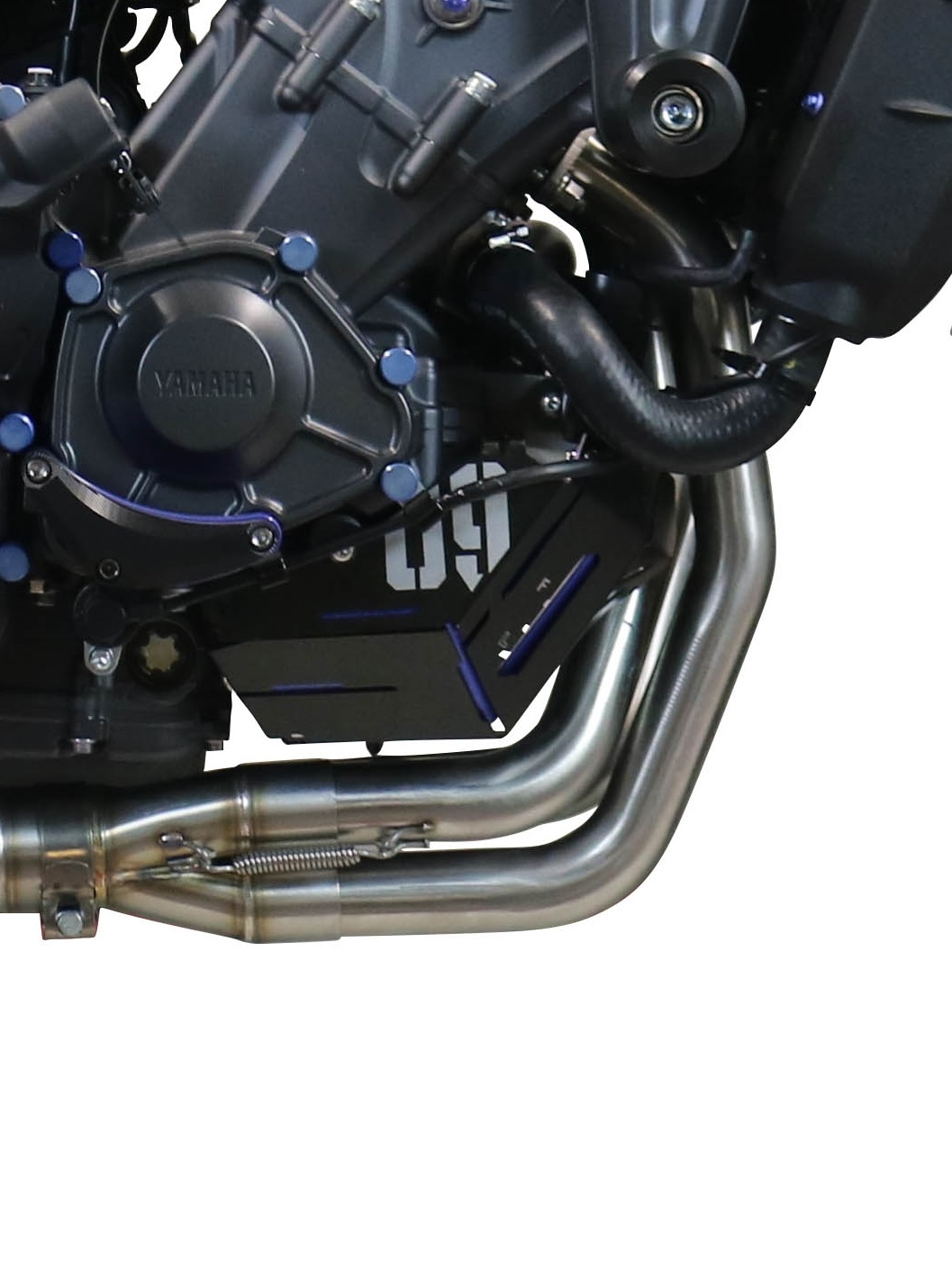 GPR exhaust compatible with  Yamaha XSR900 2022-2024, M3 Inox , full system exhaust legal for UK and non-EU countries including removable db killer 