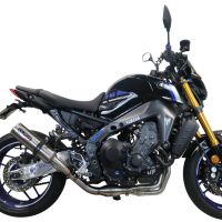 GPR exhaust compatible with  Yamaha Mt-09 2021-2024, M3 Inox , full system exhaust legal for UK and non-EU countries including removable db killer 