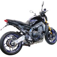 GPR exhaust compatible with  Yamaha Mt-09 2021-2024, Gpe Ann. Poppy, full system exhaust legal for UK and non-EU countries including removable db killer 