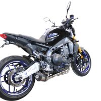 GPR exhaust compatible with  Yamaha Mt-09 2021-2024, Gpe Ann. titanium, full system exhaust legal for UK and non-EU countries including removable db killer 